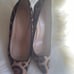 New J.Crew Collection Leopard Calf hair Pumps Heels size 6 Made In Italy