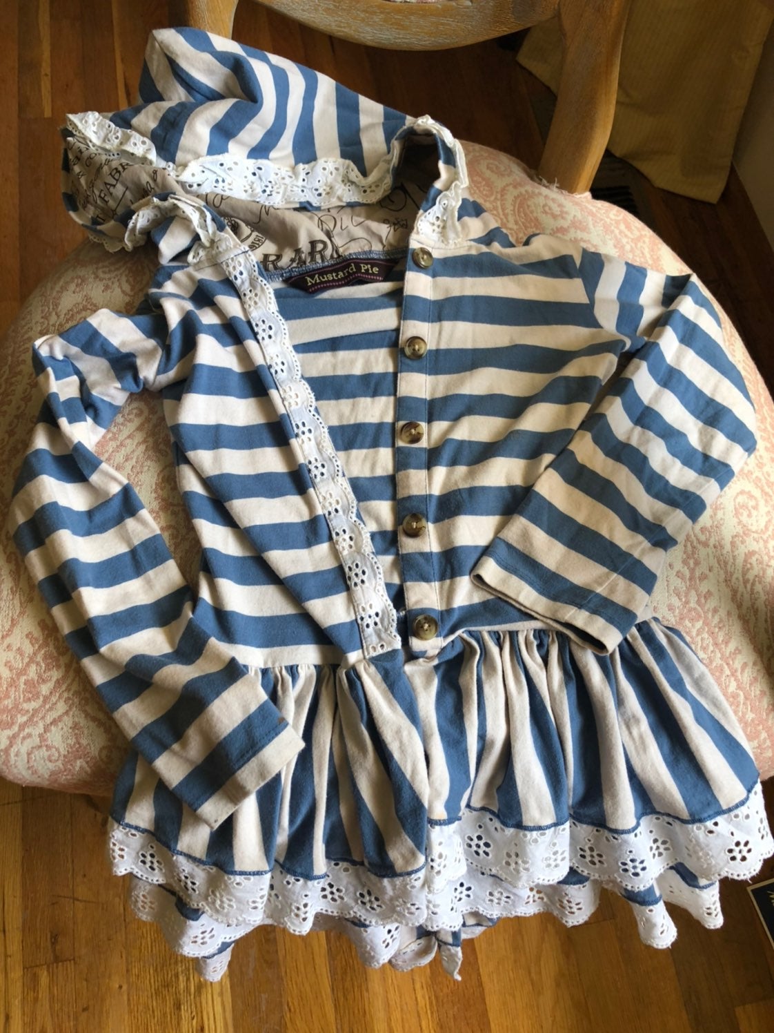 Mustard pie jacket Sz 6yrs