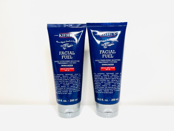 2 Kiehl's Facial Fuel Energizing Moisture Treatment For Men SPF 20 (200ml * 2)