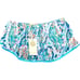 NWT Ramy Brook strapless turquoise snake print top