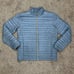 Stio Pinion Down Sweater 800 FP Mens Large Blue Puffer Jacket Coat Waterproof
