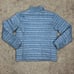 Stio Pinion Down Sweater 800 FP Mens Large Blue Puffer Jacket Coat Waterproof