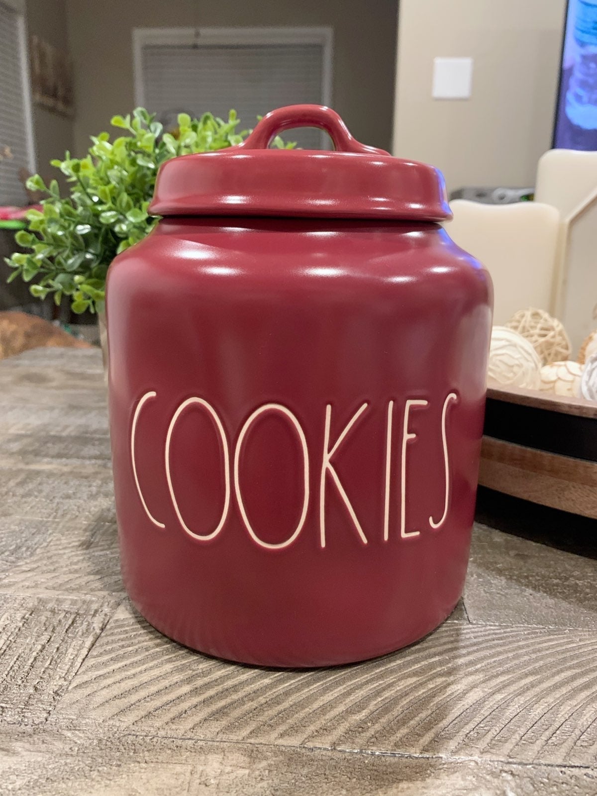 Rae Dunn COOKIES Canister Cookie Jar