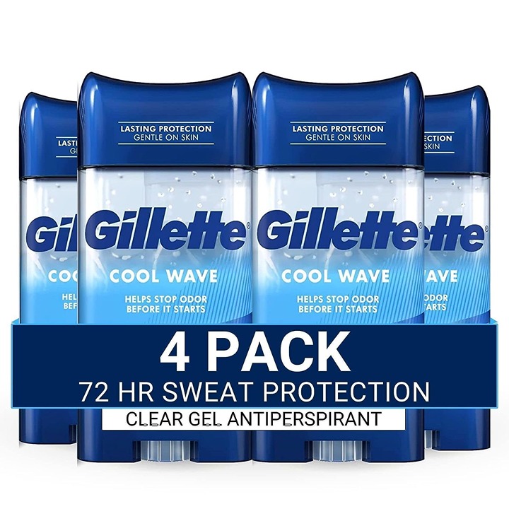 Gillette Antiperspirant and Deodorant for Men, 72hr Sweat & Odor Protection