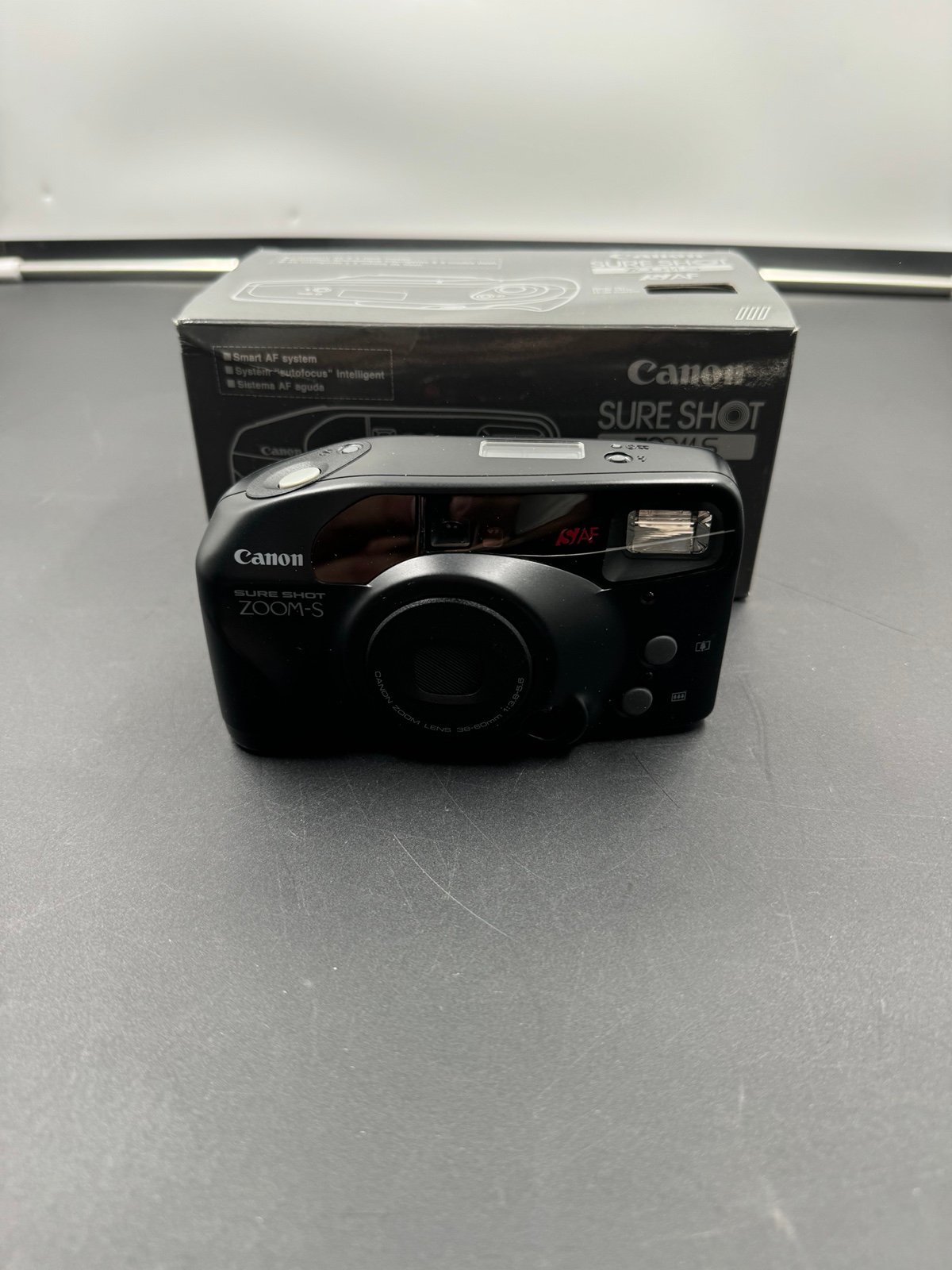 Canon Sure Shot Zoom-S 35mm Film Camera Open Box New Old Stock