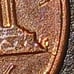 1982 Lincoln Memorial wheat penny 2.5g errors,off center, nmm
