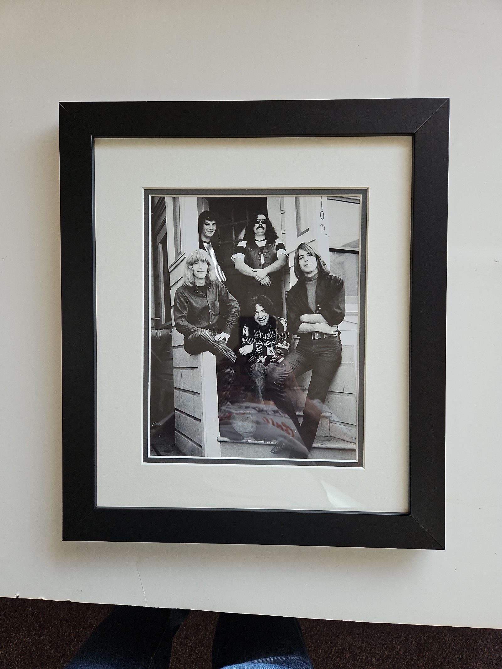 Custom framed Grateful Dead photo