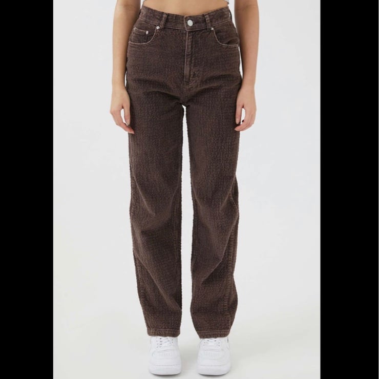 Bdg Women's Brown Bubble Corduroy High-waisted