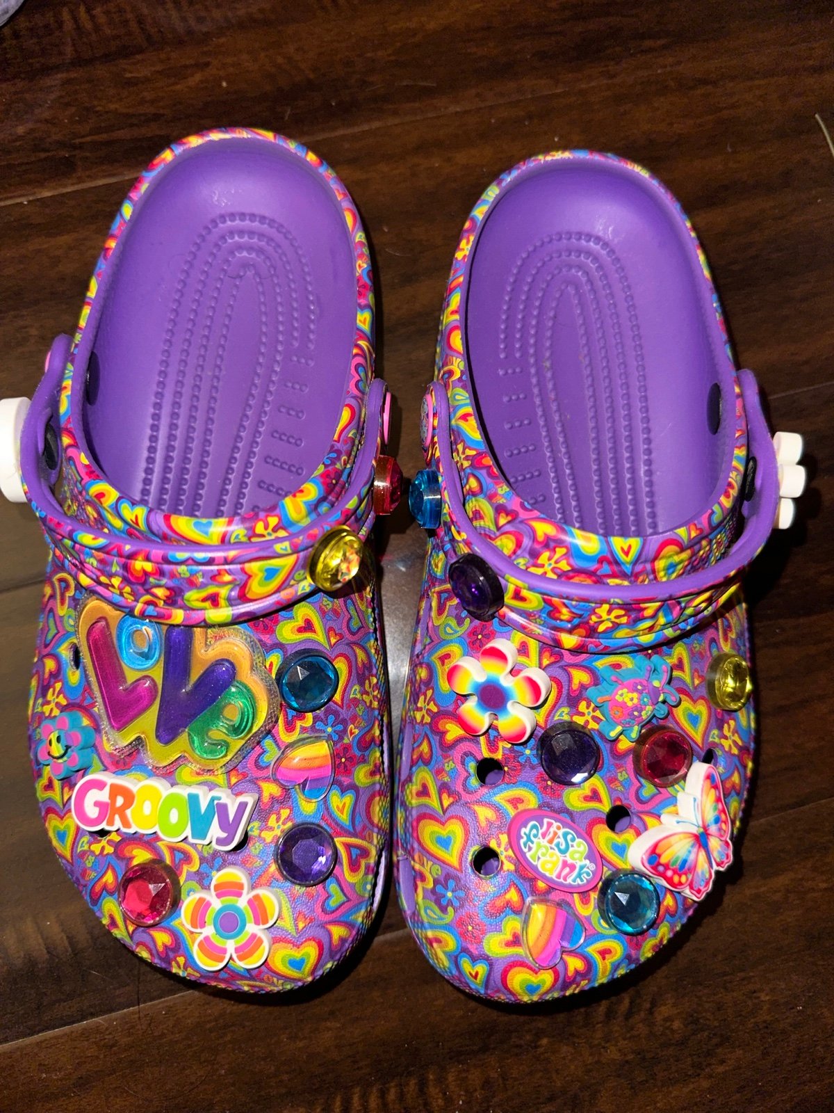 Crocs lisa frank