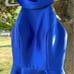 Alyce Paris Fit & Flare Mini Blue Dress Party Halter Pockets SZ 4 Worn 1x