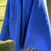 Alyce Paris Fit & Flare Mini Blue Dress Party Halter Pockets SZ 4 Worn 1x