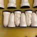 Rare 1957 Peter Ganine Sculptured Gothic Chess Set Complete In Box Salon Edition