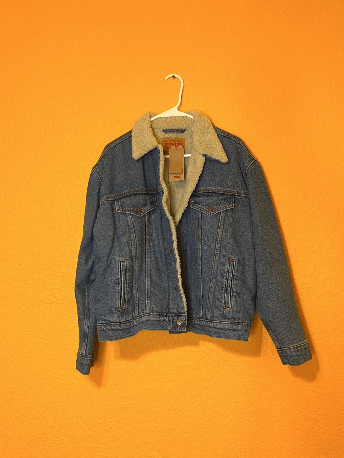 Levi’s Women Sherpa Jean Jacket XL