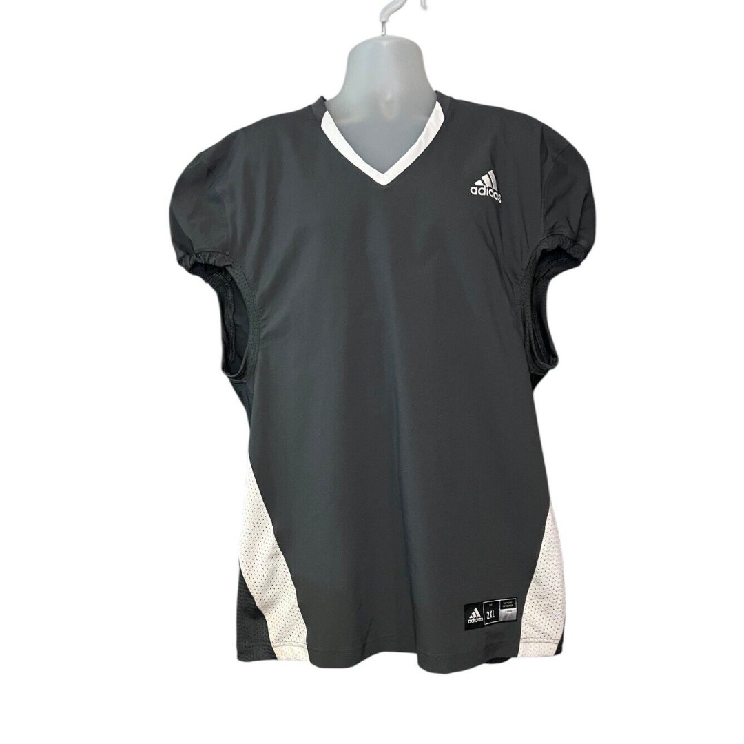 Adidas Woven Football Jersey GG7391 A1 Stock J Graphite White Men’s Sz 2XL NEW
