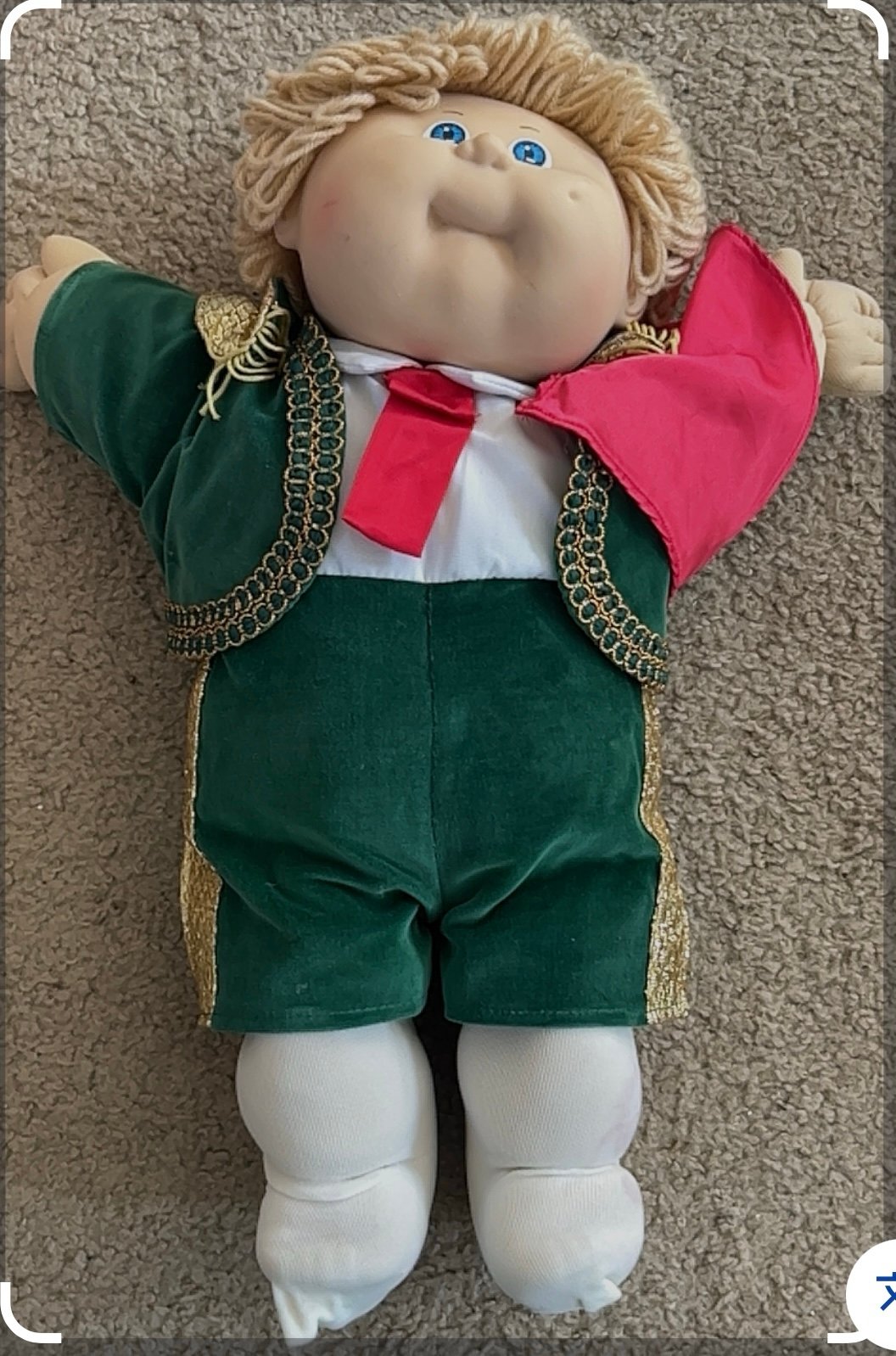 1985 cabbage patch doll American boy