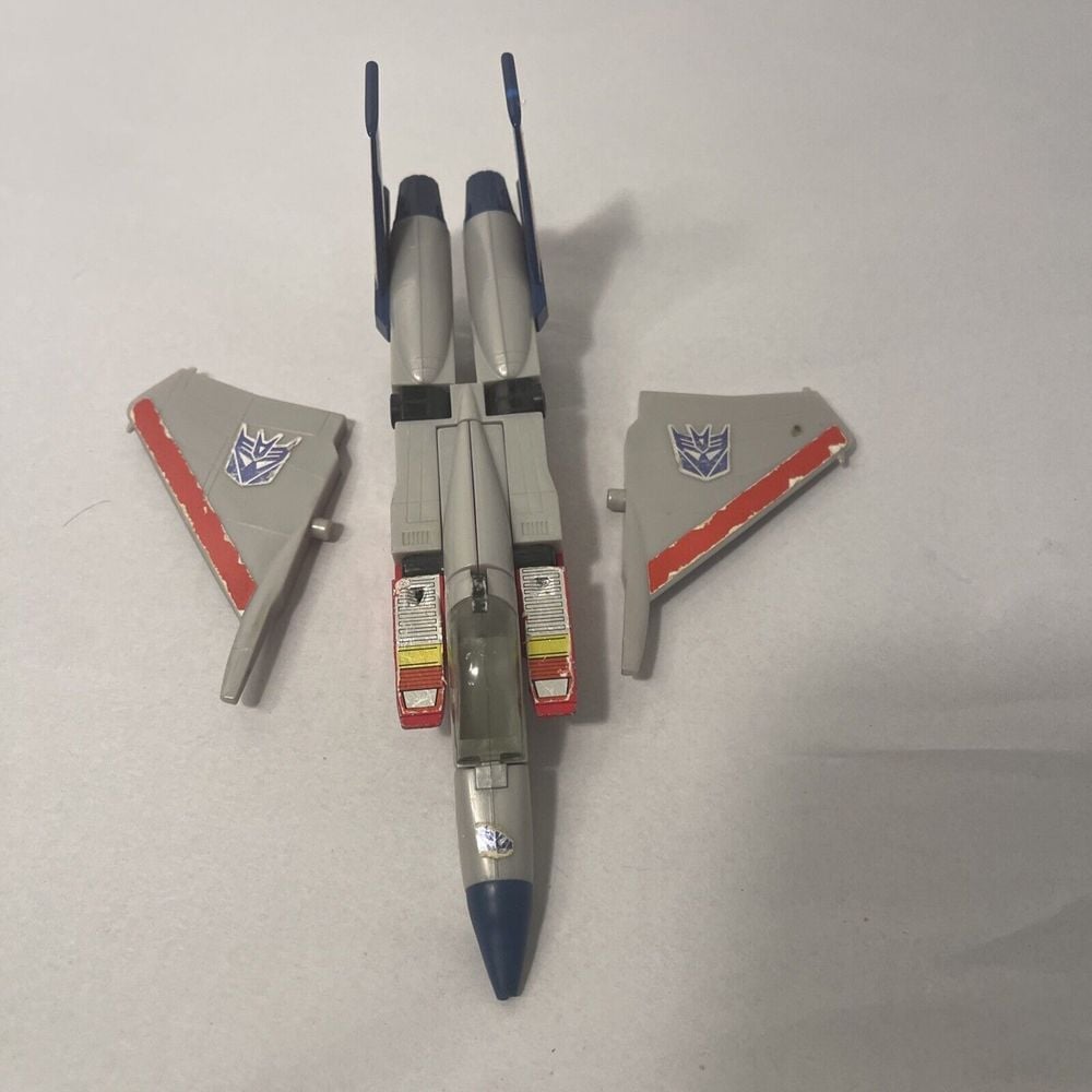 VTG G1 Dyclone Transformers Starscream AS-IS Parts No Stamp Japan
