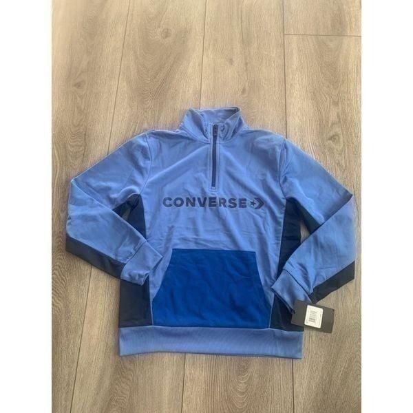 Converse boys light sweater beautiful color blue