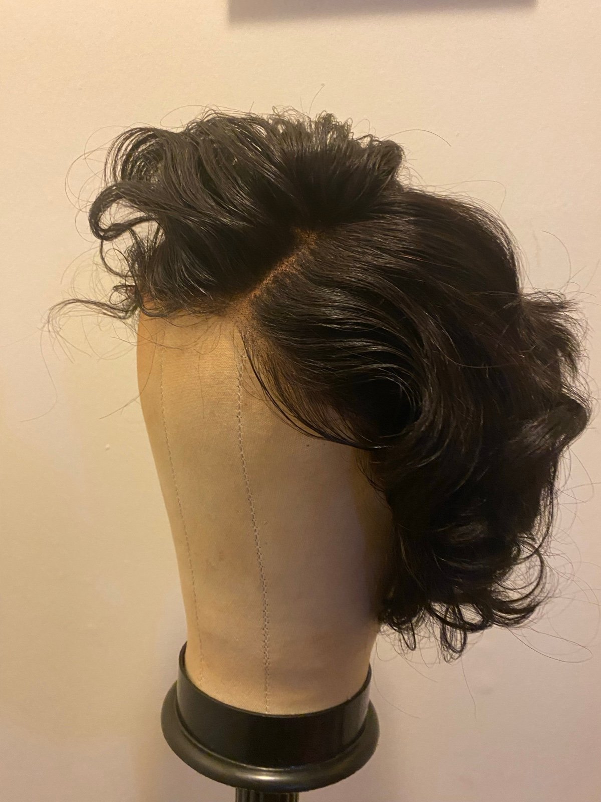 200% Density 13x4 Human Hair Bob Wig in 10 Inches
