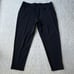 Athleta Venice Pintuck Tapered Ankle Pant Black XLT