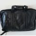 VTG RARE Leather Blue Bunny Wells Co Men's Blk Messenger Shoulder Bag Toppers