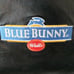 VTG RARE Leather Blue Bunny Wells Co Men's Blk Messenger Shoulder Bag Toppers