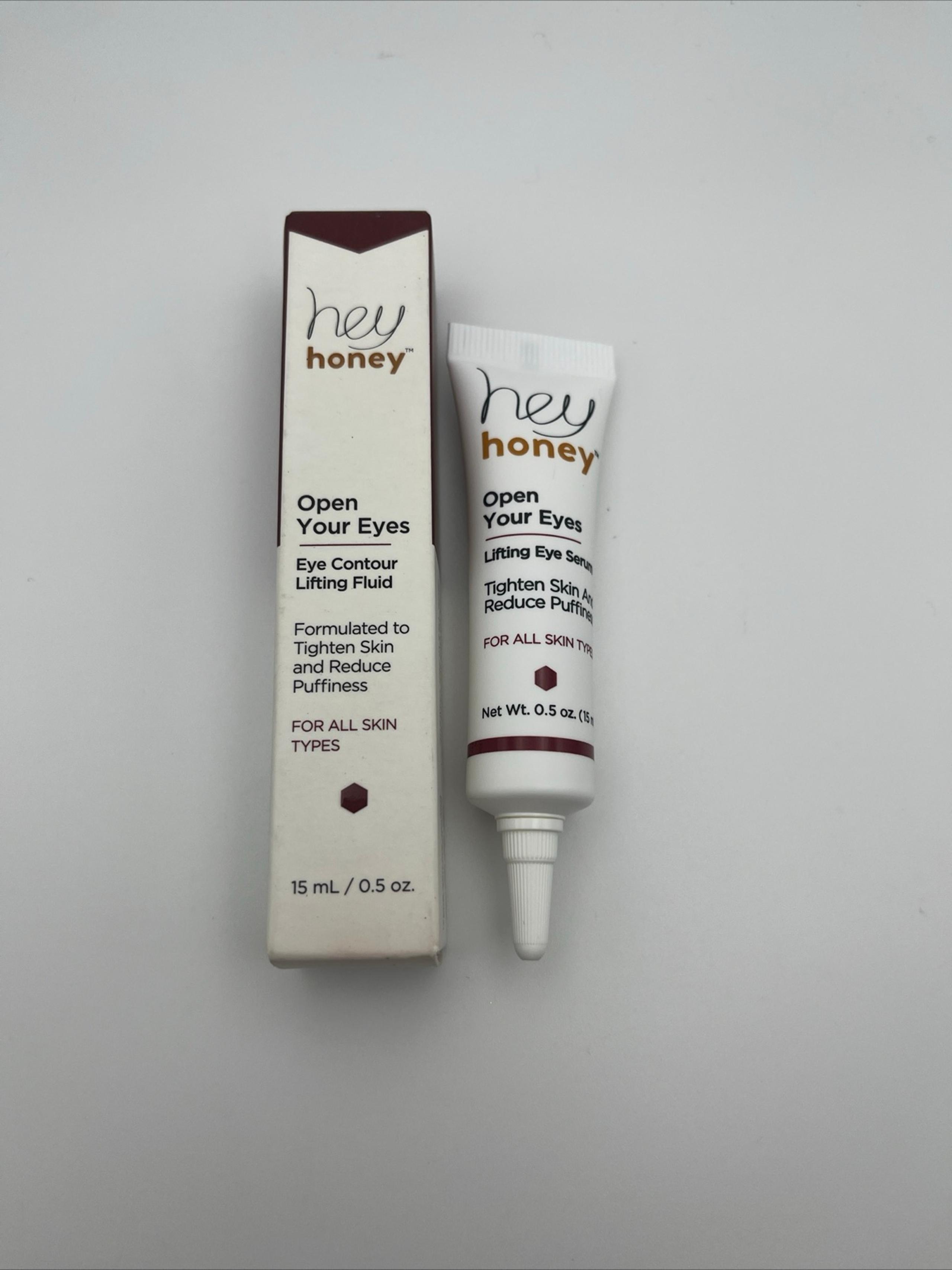 Hey Honey Open Your Eyes Lifting Fluid Eye Serum 15ml Discontinued Formula