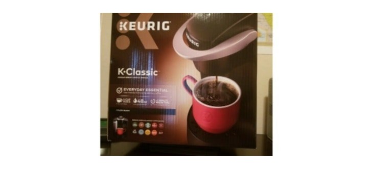 Keurig K-Classic Coffee Maker Single Serve Brewing System - Black