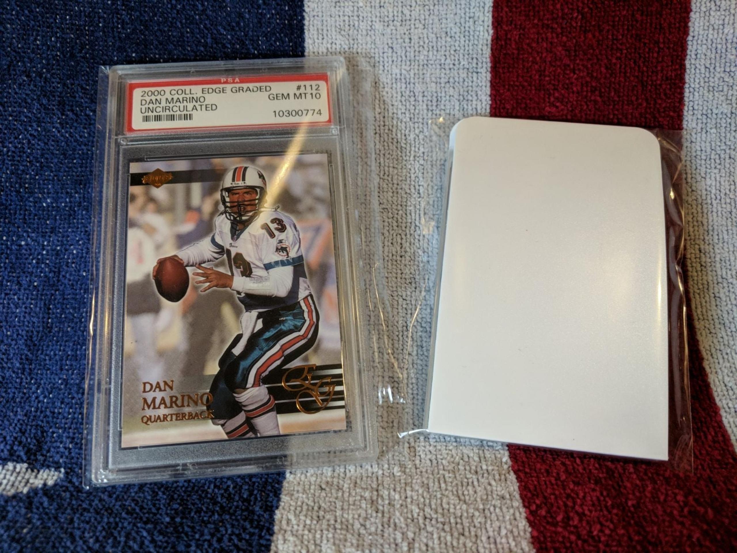 2000 Collector's Edge Dan Marino PSA 10