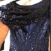 David's Bridal Dress size S New with Tags Sequins Shiny Paillettes Chic Queen