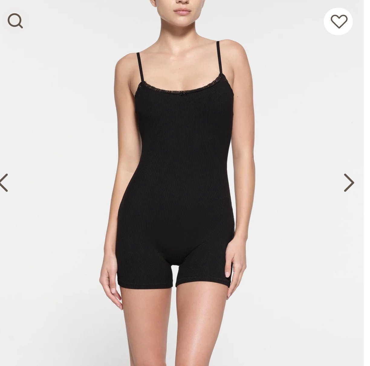 New With Tags SKIMS Soft Lounge Scoop Bodysuit ( Onyx L)