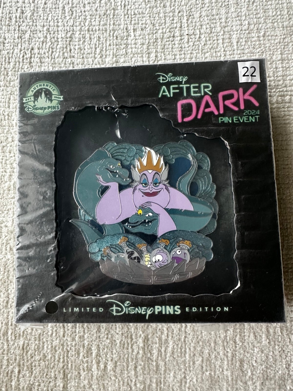Disney After Dark Disney Villains Cluster Ursula, Flotsam & Jetsam - LE 500