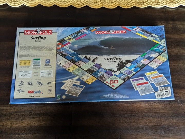 Amazon.com: USAopoly Surfing Monopoly : Toys & Games