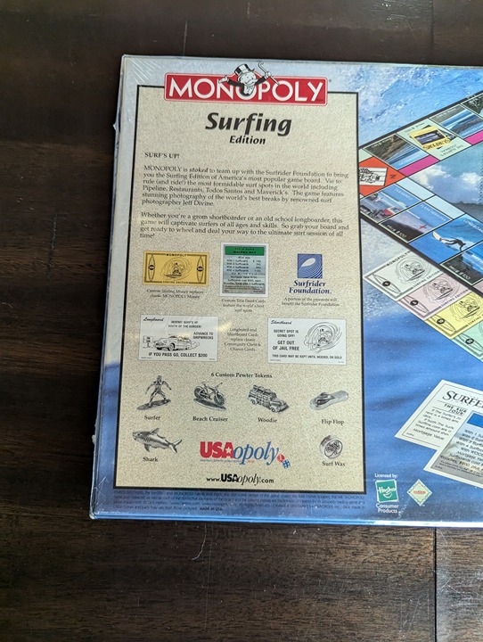 Monopoly Surfing Edition