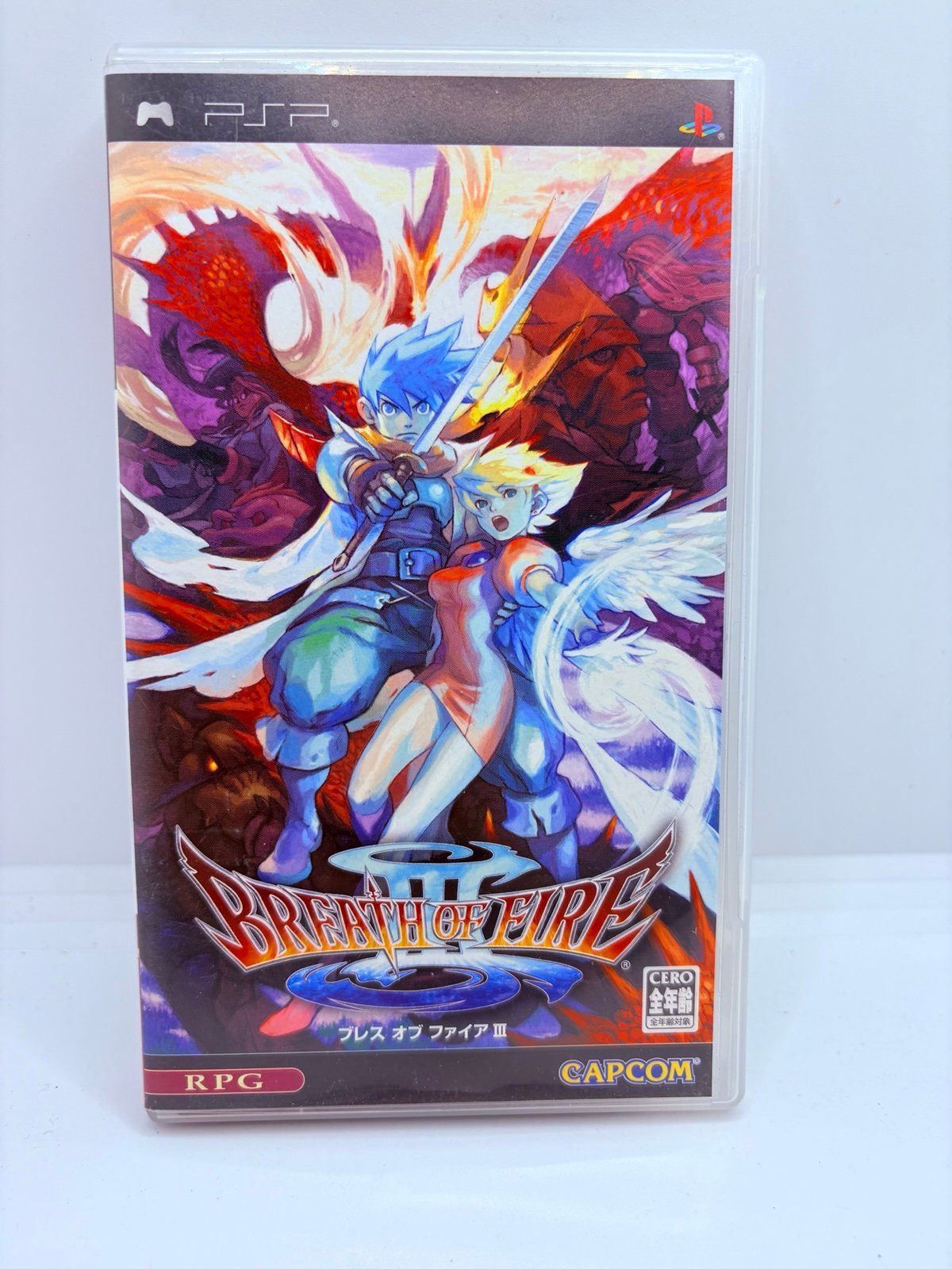 Breath of Fire III (Sony PSP, 2005) - CIB Region 2