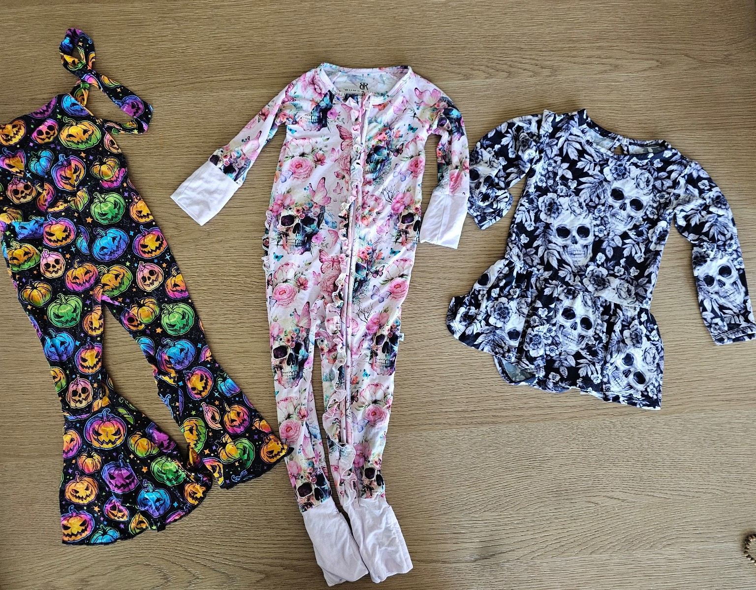 Bundle of Bums & Roses Halloween outfits