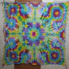 Tie Dye Throw Blanket