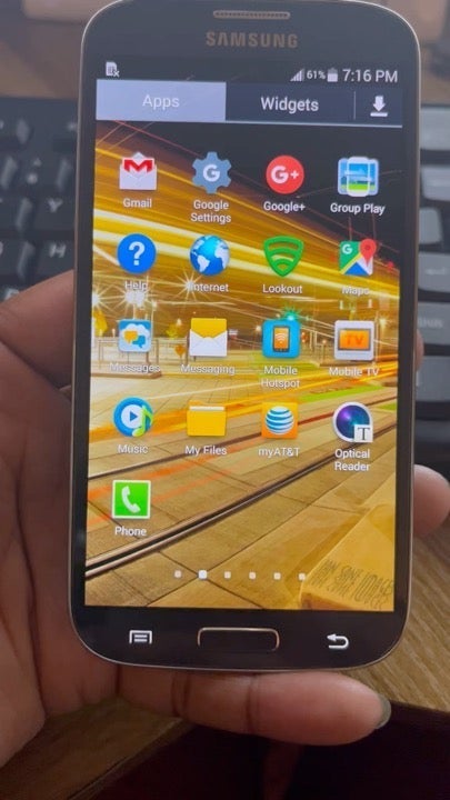 Samsung Galaxy S4 not S6
