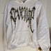 Revenge Men's White Hoodie Size Small
