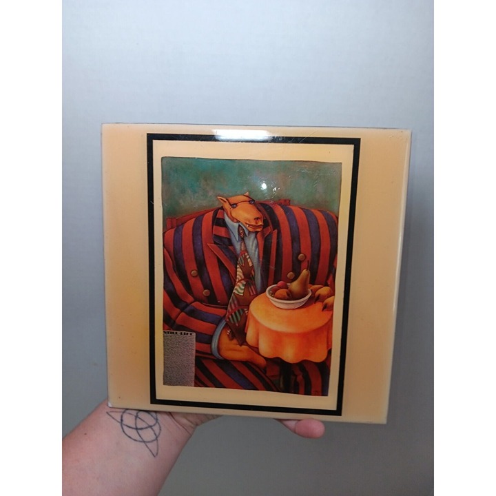 Markus Pierson Joe's Right Hand Art Painted Tile