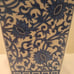 Pair of Beautiful Vintage Asian Porcelain Vases Blue and White Square Shape