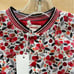 Rouge Floral Robe Dress
