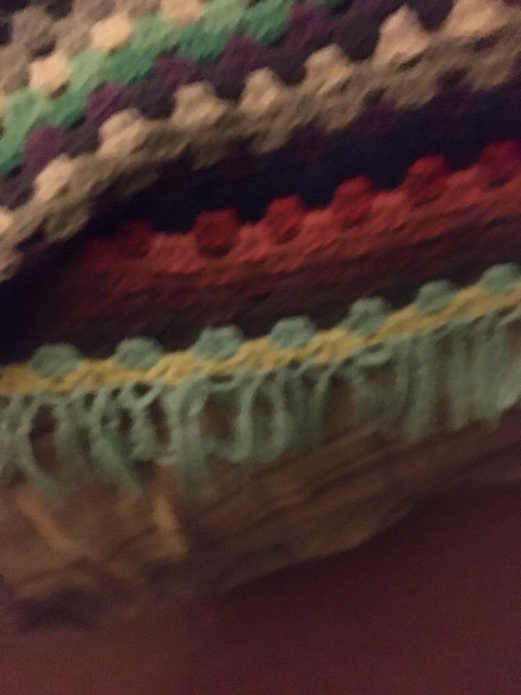 Crochet blaket shawl pancho
