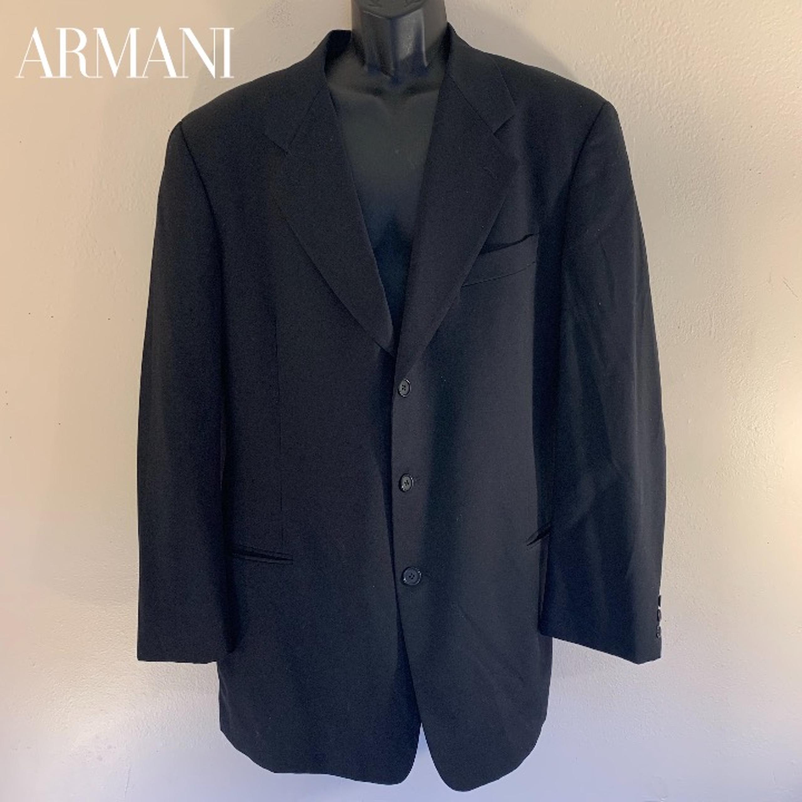 Armani Mani 3 Button Wool Blazer 46L Made in Italy RARE vintage