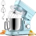 Peicual Stand Mixer, 5.5QT 380W 10+P Speed Tilt-Head Kitchen Electric Mixer