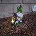 10 Garden Gnomes Decorations for Yard with Solar Outdoor Lights