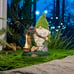 10 Garden Gnomes Decorations for Yard with Solar Outdoor Lights