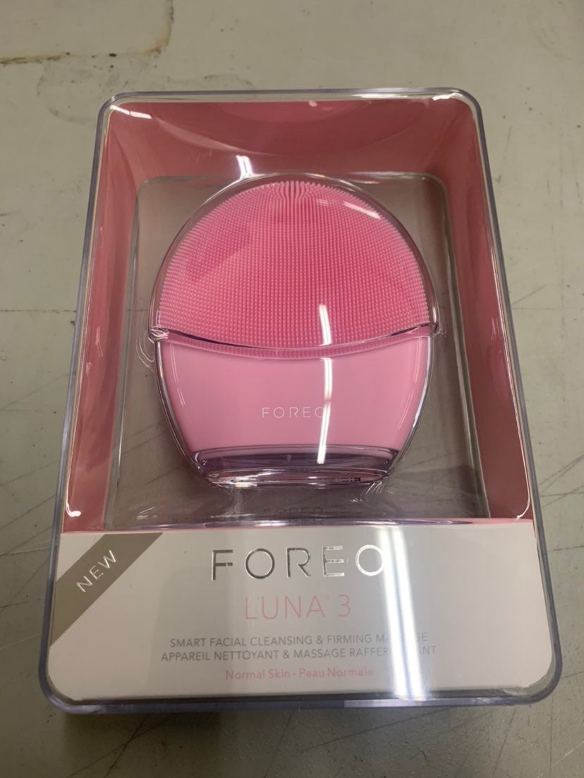 foreo luna 3 face rub (pink)
