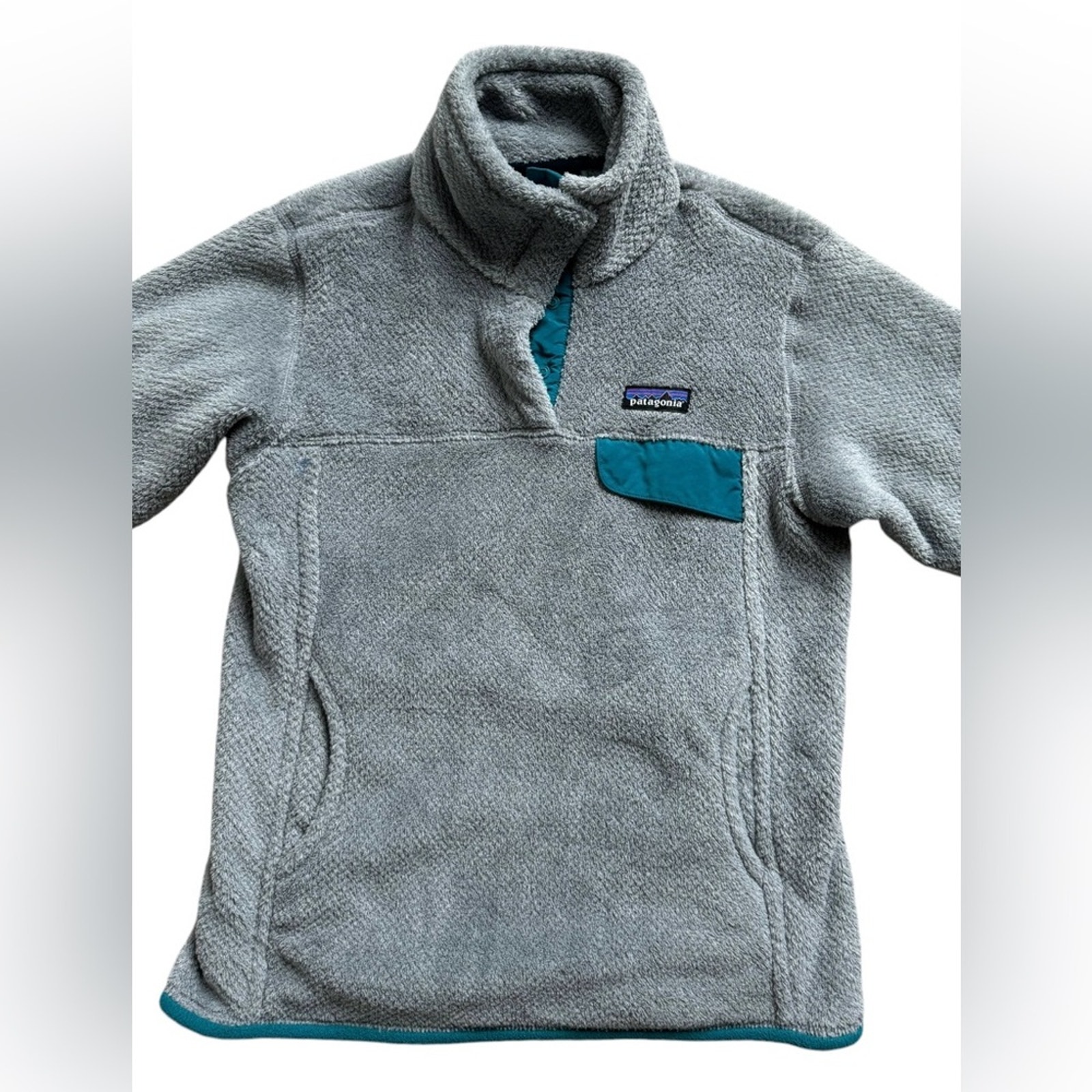 Patagonia Women’s Re-Tool Snap T pullover fleece size small