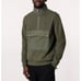 Polo Ralph Lauren Double Knit 1/4 Zip Men Large Olive Green Hooded NWOT 180