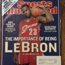 Sports Illustrated. 10-27-2003. LeBron James
